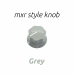mxr  style knob, 1" dia, 1/4" shaft (MXRKNOB1"MASTER) by synthcube.com